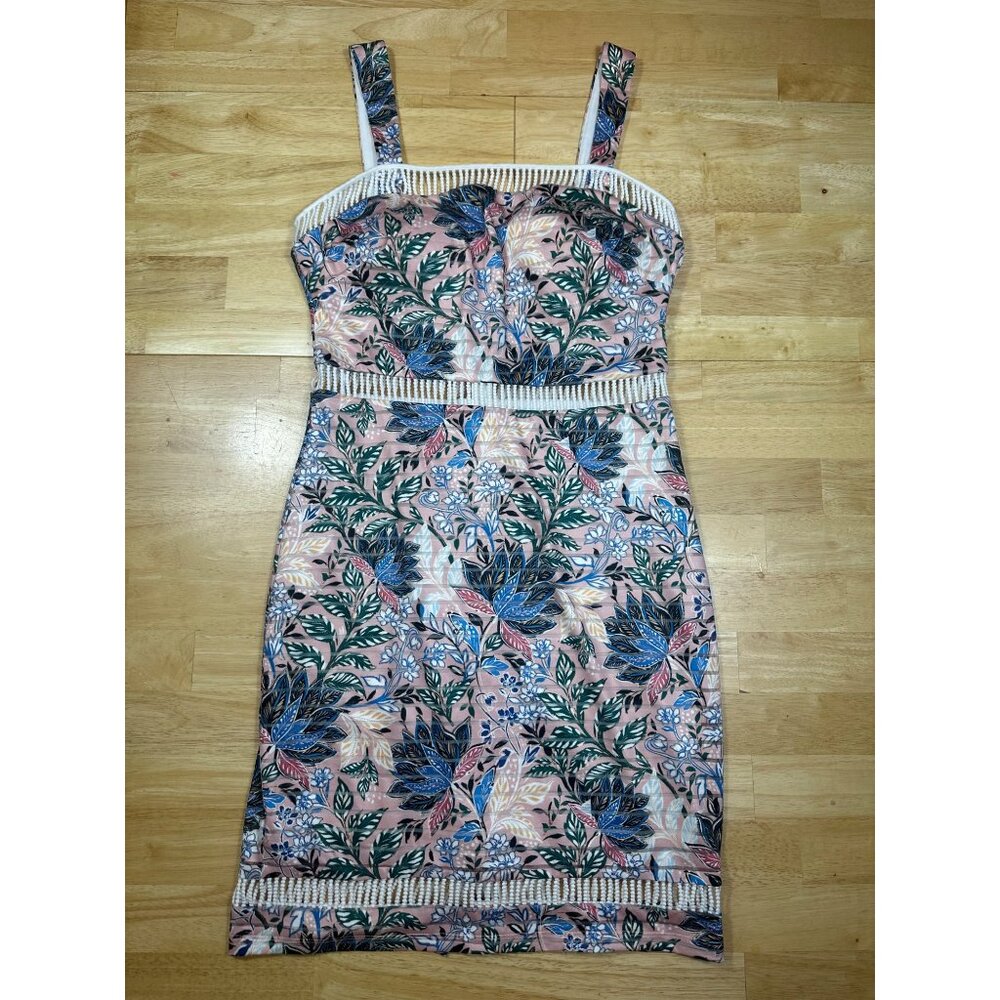 NWT Guess Womens Floral Sleeveless  BodyCon Dress Size 8 - Picture 3 of 9